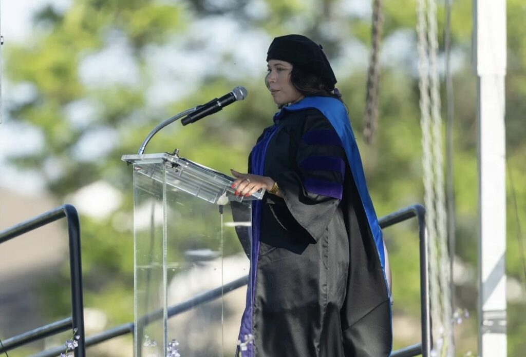 Associate Attorney Savannah M. Figueroa serves as alumni speaker at The Charter School of Wilmington's 2026 Graduation Ceremony.