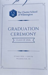 CSW Graduation Ceremony Program